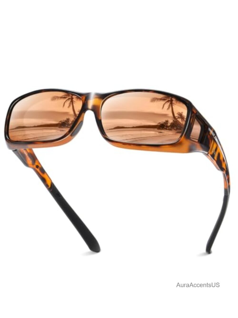 Polarized HD Fit Over Sunglasses Wraparound UV400 Anti-Fog TR90